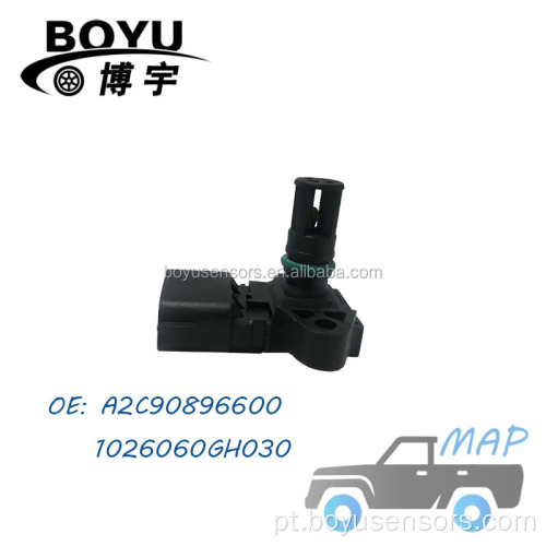 SENSOR DE PRESSÃO DO MAPA OEM A2C90896600 1026060GH030